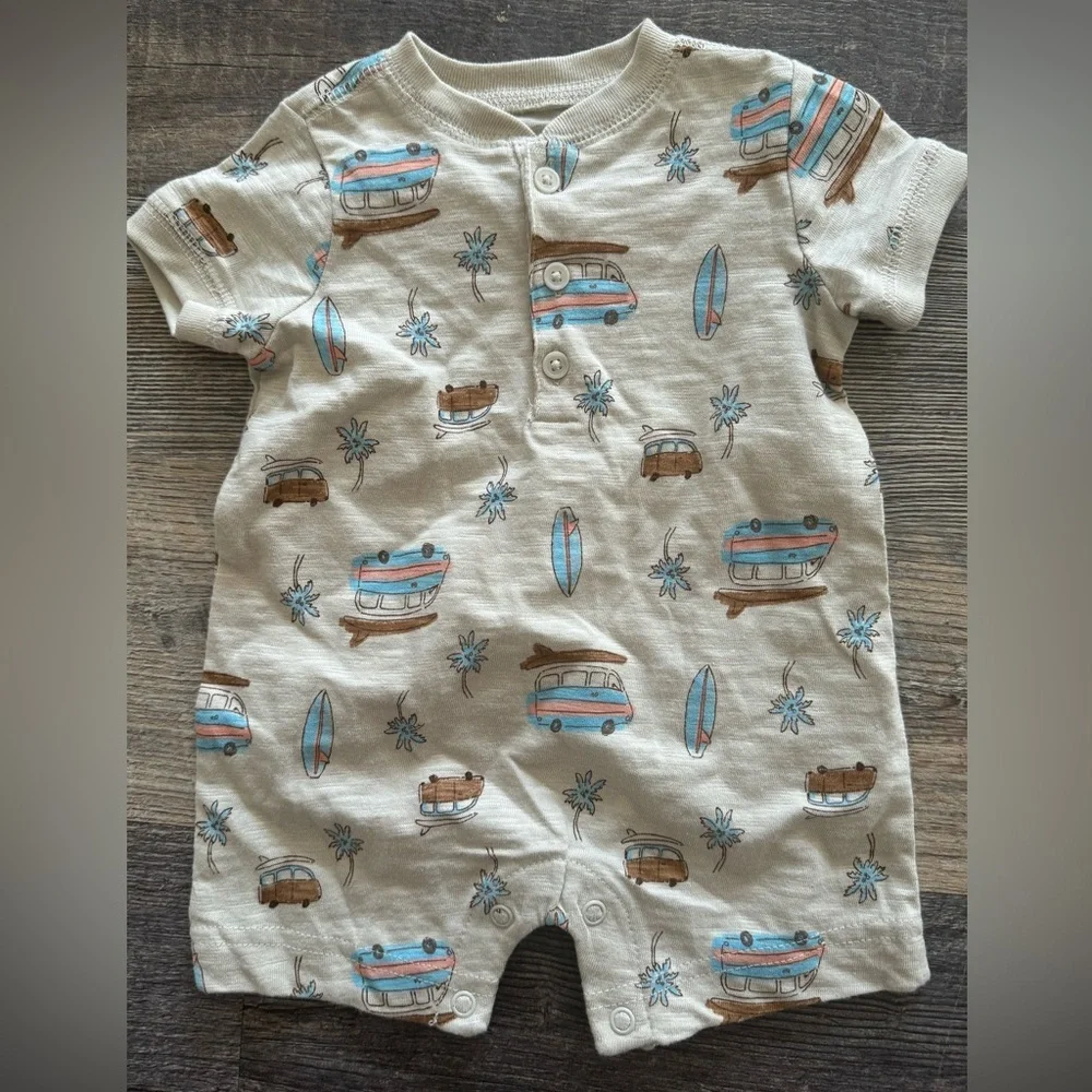 5 for $20 ✨ Carters just one you infant Baby Snap-up Romper 3 months